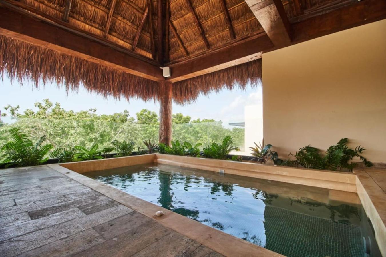 Appartamento Luxury 2bd Rooftop Pool Jacuzzi Gym Sauna Y Tulum